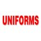 Signmission UNIFORMS BANNER SIGN workplace organization corporate clothing image B-120 Uniforms - alternate 1